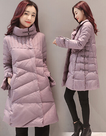 女装 羽绒服 鸭鸭(yaya) 【京东好货】羽绒服女中长款2018冬季保暖