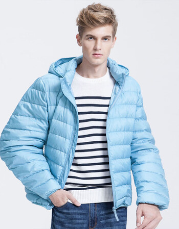 以纯线上品牌a21 秋冬男装轻薄羽绒服男修身保暖外套 4531153016vp