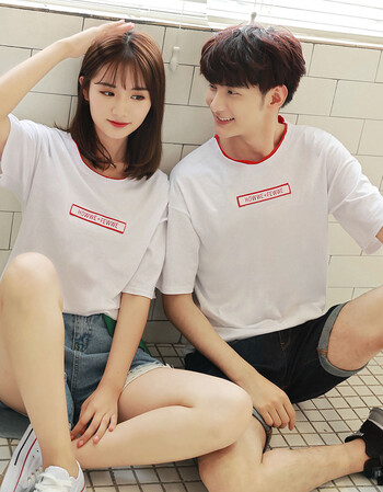 c2潮朝 体恤男2017夏季新款男士短袖t恤韩版宽松男女短袖体恤衫学生