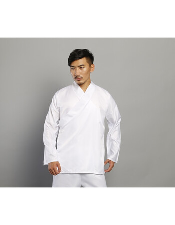 2017古装汉服中衣打底裤白色内衣寝衣睡衣男女襦裙贡缎套装里衣 男款