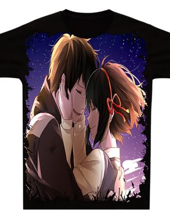 你的名字周边衣服情侣短袖t恤新海诚君の名は动漫电影衣服夏 图案14 s