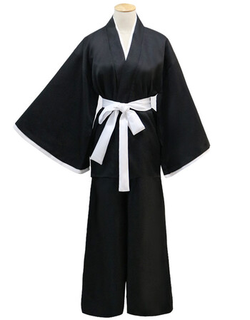 漫呦呦死神衣服死霸装死神cosplay动漫服装套装服 (死霸装)上衣*裤子