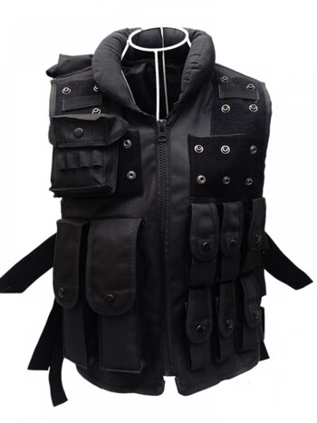 路晓云战术背心作战马甲真人cs野战防护装备安保训练服三级甲吃鸡儿童