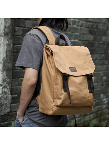 酷奇袋鼠酷奇帆布休闲双肩包男士背包大容量高中生书包大学生潮牌旅行