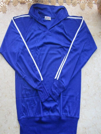 nm蓝白条两条杠学生男女训运动服装蓝色线衫线裤老式运动裤单件衣服