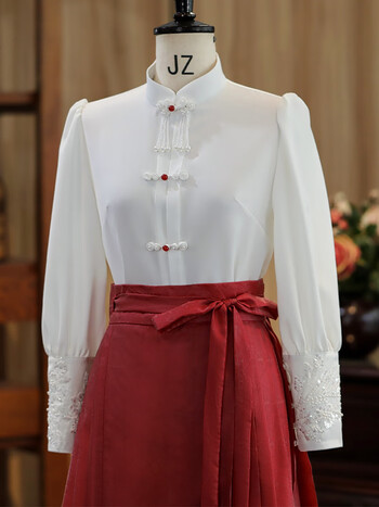 创京懿选马面裙敬酒服中国风马面裙敬酒服旗袍秋冬新