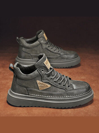 男鞋商务正装英伦休闲软皮软底黑色工作皮鞋男士运动灰色40标准运动码