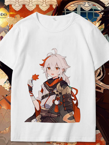 慕幕 游戏原神短袖莹琴t恤刻晴project动漫二次元男学生夏 【原神-20