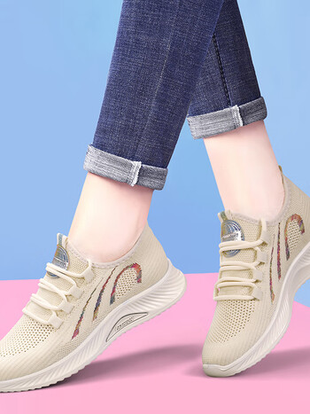 鞋靴>时尚女鞋>女士休闲鞋>女士板鞋>意尔康潮牌>意尔康潮牌中妈妈鞋