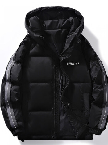 优衣库uniqlo2023新款冬季男士连帽加厚羽绒服时尚潮流短款加绒加厚