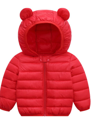 商场同款男女宝宝羽绒棉服1轻薄2婴儿童棉袄3小童棉衣服5一岁男童冬装