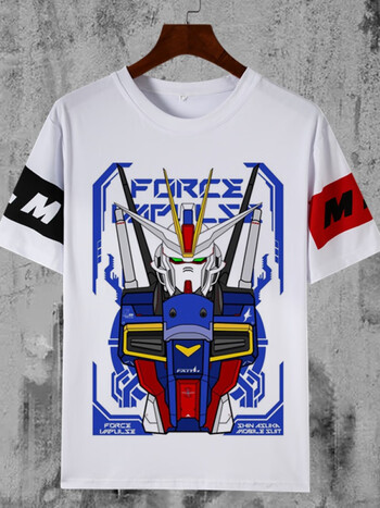 爵思朗机动战士高达gundam联名短袖t恤元祖高达40周年动漫周边半袖