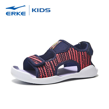 【京东商城】 鸿星尔克(erke)童鞋女童凉鞋夏季儿童沙滩鞋中大童休闲