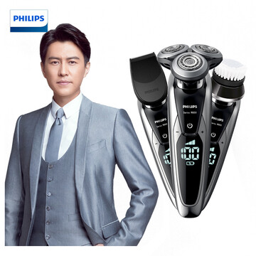 京东商城飞利浦philips电动剃须刀荷多功能理容全身水洗刮胡刀带智能