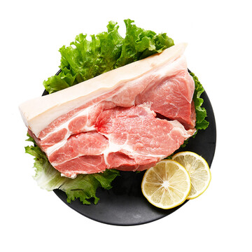 京东商城 【冷鲜肉】中粮家佳康 带皮前腿肉(前尖) 650g/盒_海淘网