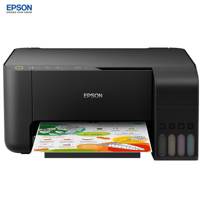 爱普生EPSON 喷墨打印机l3153 办公家用照片打印复印扫描一体机墨仓式 L3153 打印机