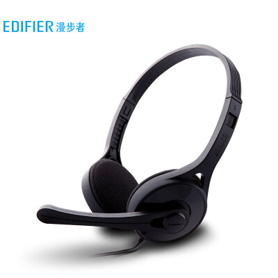 漫步者（EDIFIER） K550 头戴式耳机耳麦 游戏耳机 电脑耳机 办公教育 学习培训 典雅黑色