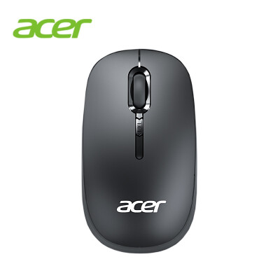 宏碁(acer)无线鼠标 2.4G无线传输 DPI调节 办公鼠标 对称鼠标 黑色