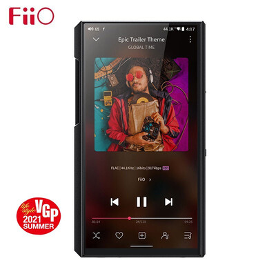 飞傲(FiiO) M11 Plus HiFi播放器mp3无损音乐安卓便携蓝牙WiFi平衡DSD解码 黑色【铝合金限量版】