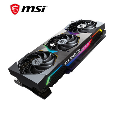 微星（MSI）超龙 GeForce RTX 3080 SUPRIM X 10G LHR  超旗舰 电竞游戏设计智能学习电脑独立显卡