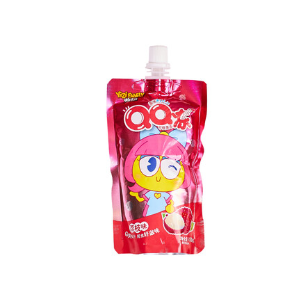 来伊份qq冻果味可吸果冻袋装多口味组合150g3荔枝味黄桃味原味