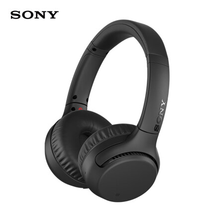 索尼（SONY）WH-XB700 重低音无线耳机 头戴式 蓝牙立体声 黑色