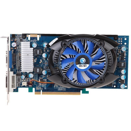 影驰(galaxy)9800gt节能加强ii代 550/1800 512m/256位 ddr3 pci-e