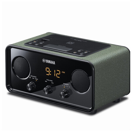 雅马哈(yamaha) tsx-b72 蓝牙 时钟 调频 桌面音箱 绿色