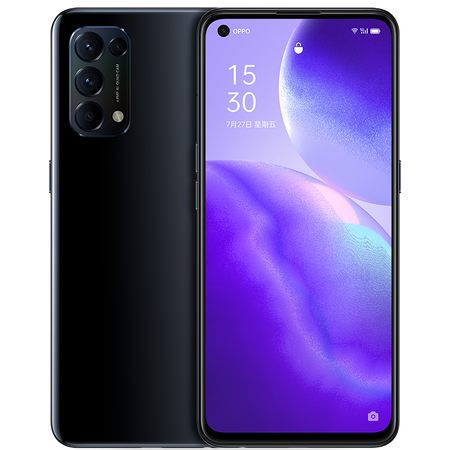 oppo reno5 k 5g新款 万水光人像四摄 65w闪充 月夜黑 8 128gb