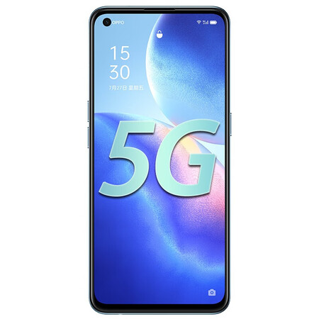 oppo oppo  reno5 k 5g新款游戏 手机 reno5k 恋恋青风【标配】 8 128