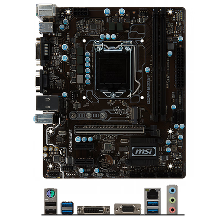 微星b250b250m主板cpu套装小板1151针上ddr4可上61007500i57500微星