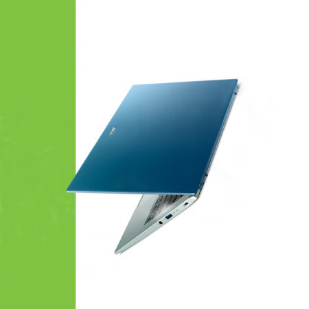 5k高色域 办公学生网课笔记本电脑(i5-1240p 16g 512g)叶海蓝