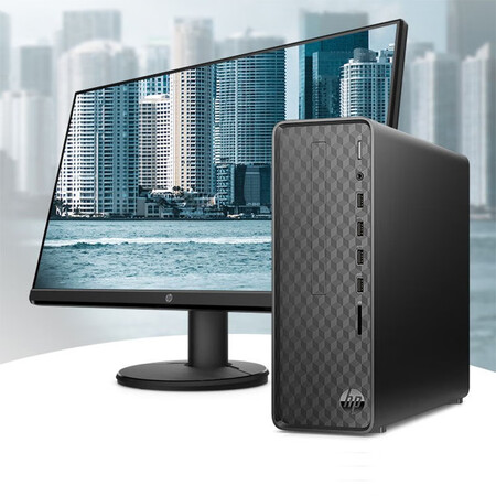 惠普(hp) n01系列 商用办公台式机电脑主机 i5-10505 4g 256g ssd 集