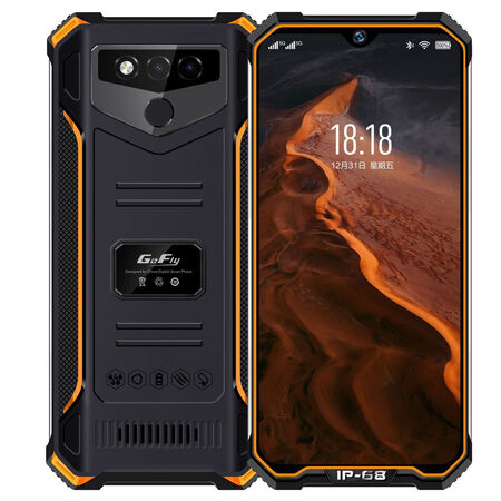 捷语红鲨pro大喇叭大电池512三防智能手机nfc防水防摔超长待机全网通