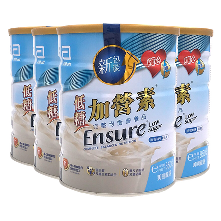 雅培（Abbott）加营素低糖奶粉港版 金装成人中老年人稳定...