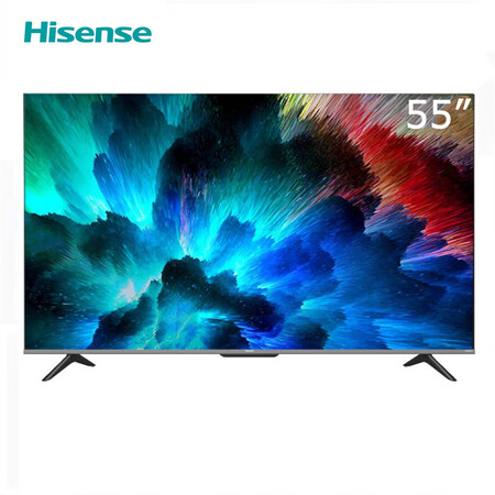 海信电视55a63f 55英寸4k超清悬浮全面屏130%高色.