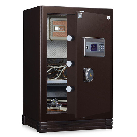 虎王保险柜3c认证家用大小型保险箱办公钢防盗床头fdga1d73xa保险柜