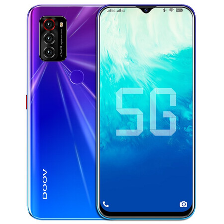朵唯(doov)k10 pro 8gb 128gb 极光蓝 智能手机 5g全网通 老人学生
