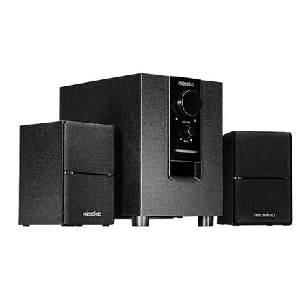 麦博microlab m100bt蓝牙音响2.1低音炮多媒体笔记本电脑音响