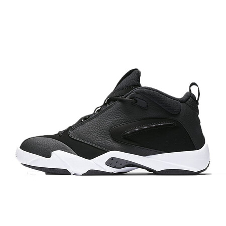 air jordan jumpman quick aj23 复古经典男士高帮篮球鞋 黑白 标准42