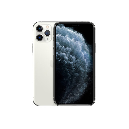 appleiphone11pro三網通58英寸雙卡雙待二手手機銀色64g全新品牌電池