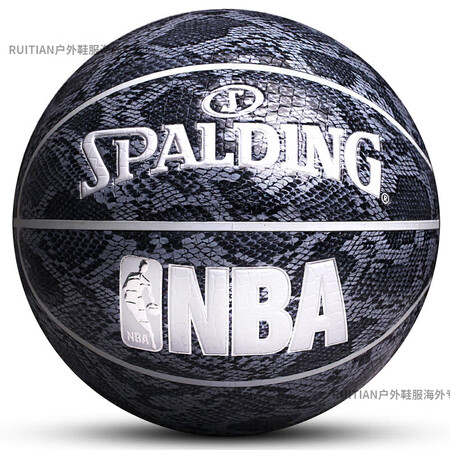 斯伯丁（SPALDING）篮球刻字学生比赛室外室内耐磨水泥地...