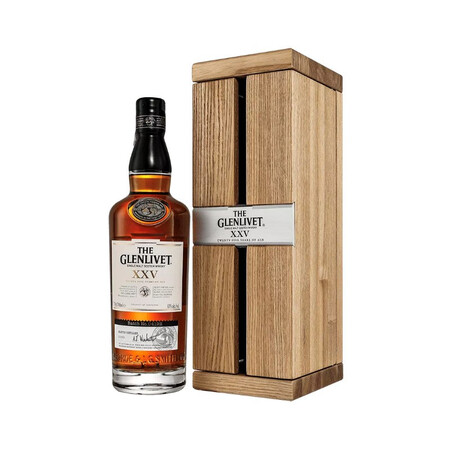 格兰威特（Glenlivet）25年单一麦芽威士忌700ml...