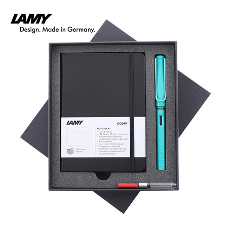凌美（LAMY）德国Safari狩猎系列墨水笔钢笔+A6笔记...