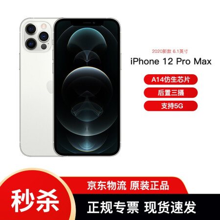 Apple Iphone 12 Pro Max 全网通大屏三摄长续航5g国行双卡双待手机银色512g 图片价格品牌报价 京东
