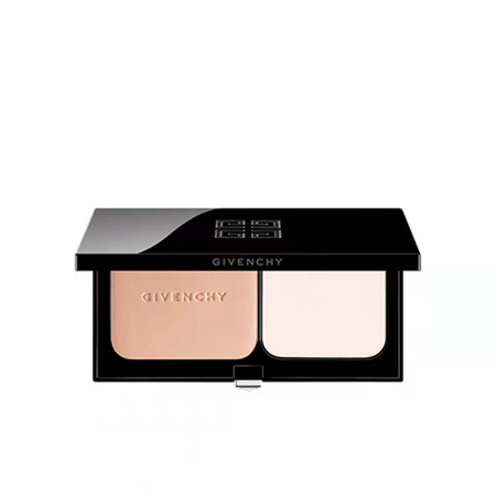 二手99新未使用givenchy纪梵希绒雾哑光粉饼01瓷白色
