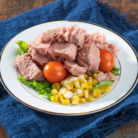恋食记 金枪鱼罐头罐油浸即食海鲜水产水浸低脂吞拿鱼寿司材料健...