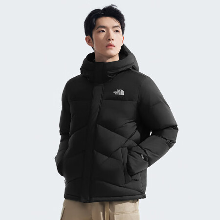 The North Face北面羽绒服男户外保暖550蓬鹅绒...
