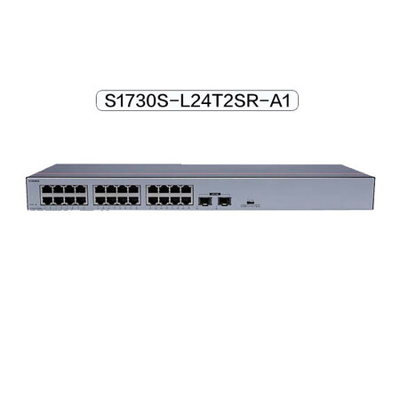 华为数通智选24口千兆交换机s1730s-l24t2sr-a1 24口千兆电 2上行光口