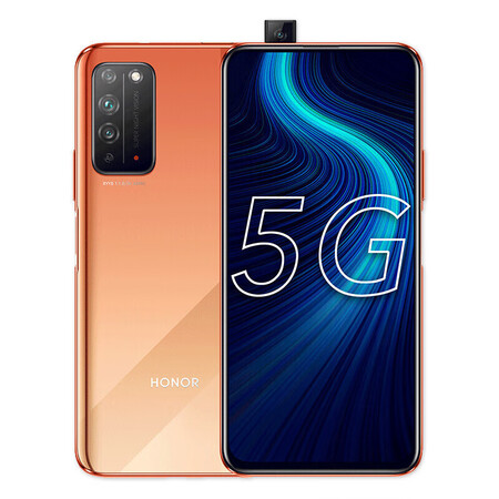 荣耀(honor) 荣耀x10 5g双模 麒麟820 4000万高感光影像 燃力橙 6gb 6